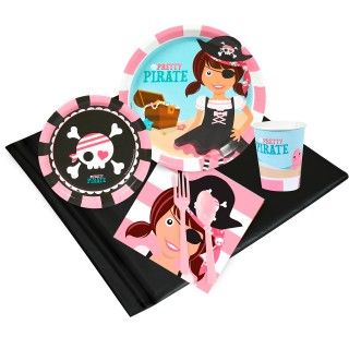 Pretty Pirates Party Just Because Party Pack for 8
