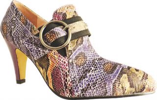 Womens Bellini Perth   Violet Snake Polyurethane Heels