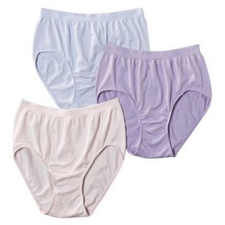 Beauty by Bali Intimates Womens 3 Pack Briefs BT40AS   Assorted Colors XXL