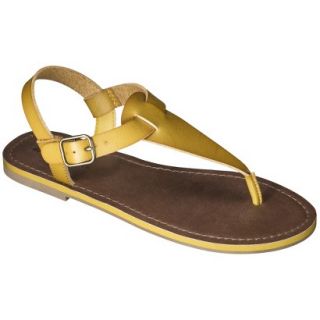 Womens Mossimo Supply Co. Lady Sandals   Yellow 8