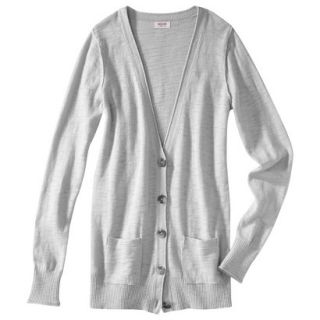 Mossimo Supply Co. Juniors Boyfriend Cardigan   Gray XXL(19)