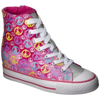 Girls Circo Gina High Top Sneakers   Pink 5