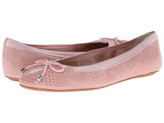 DKNY Bella Ballerina w/ Bungee Bow Womens Flat Shoes (Pink)