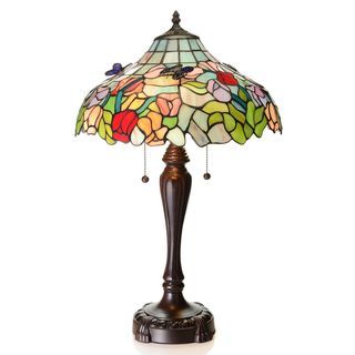Warehouse Of Tiffany Butterfly Collection Table Lamp
