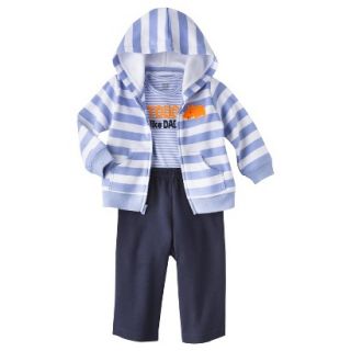 Just One YouMade by Carters Newborn Infant Boys Cardigan Set   White 3 M