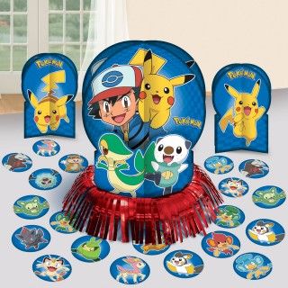 Pokemon Birthday Table Decorating Kit