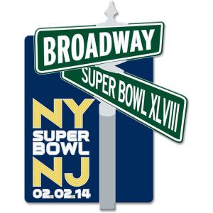 Super Bowl XLVIII Wincraft Super Bowl XLVIII Street Sign Pin