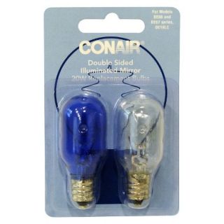 Conair Blue & Clear Replacement Bulbs   2 Bulbs
