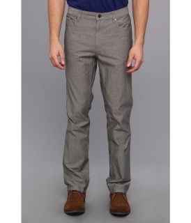 Kenneth Cole Sportswear 5 Pocket Mini Grid Pant Mens Casual Pants (Gray)