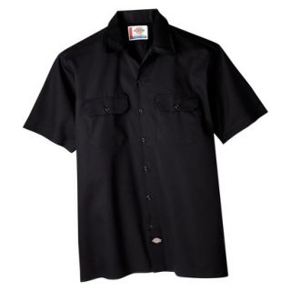 Dickies Mens Original Fit Short Sleeve Work Shirt   Black S