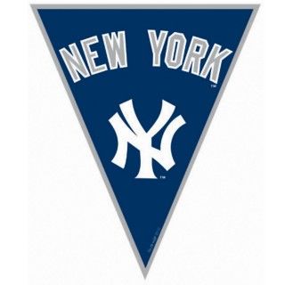 New York Yankees Baseball Pennant Banner