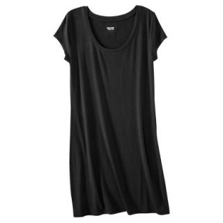 Mossimo Supply Co. Juniors T Shirt Dress   Black XXL