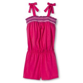 Girls Romper   So Pink L