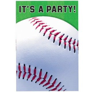 Baseball Invitations