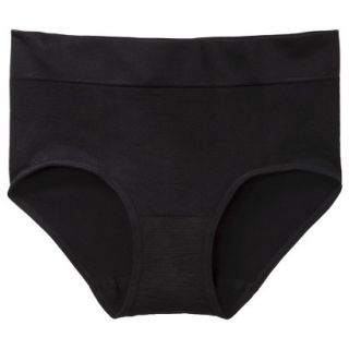 Gilligan & OMalley Womens Seamless Hipster   Black L