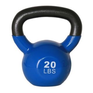 GoFit Kettlebell with Core DVD   Blue (20 lbs.)