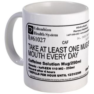  Caffeine Prescription Small Mug