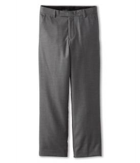 Calvin Klein Kids Pindot Pant Boys Dress Pants (Gray)