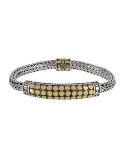 Dot Gold & Silver Chain Bracelet