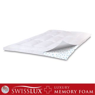 Swiss Lux Memory Foam Clusters Loft Fiberbed