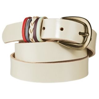 Mossimo Supply Co. Solid Belt   Ivory XL