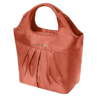 Rachael Ray Pleated Lunch Tote   Orange Spice