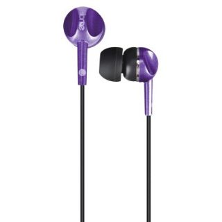 iHome Colortune Noise Isolating Earbuds   Purple