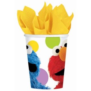 Sesame Street Party 9 oz. Paper Cups