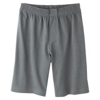 Boys Knit Lounge Shorts   Charcoal L