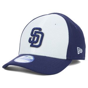 San Diego Padres New Era MLB Kids Diamond Era White Front 39THIRTY Cap