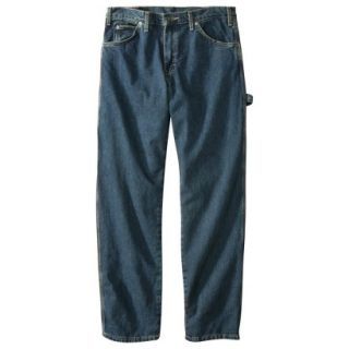 Dickies Mens Relaxed Fit Utility Jean   Navy 36x32