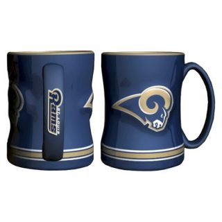 Boelter Brands NFL 2 Pack St. Louis Rams Relief Mug   15 oz