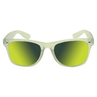 Sunglasses with Gradient Lens   Clear/Gold