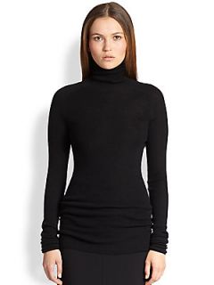 Tamara Mellon Cashmere Turtleneck   Black