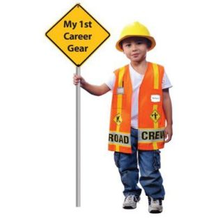 Toddler Boy My 1st Career Gear Road Crew Costume 4T 5T