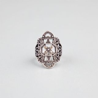 Filigree Ring Silver In Sizes 8, 7 For Women 238916140