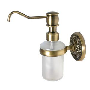 Allied Brass MC 60 BBR Brushed Bronze Monte Carlo Wall Mounted Soap Dispenser