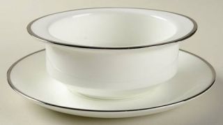 Wedgwood Reflection Flat Cream Soup Bowl & Saucer Set, Fine China Dinnerware   S