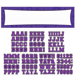 Giant Customizable Banner   Purple