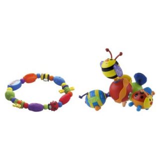 Nuby Teether Set with Bug a Loop and Twisty Bugz (2 pack)