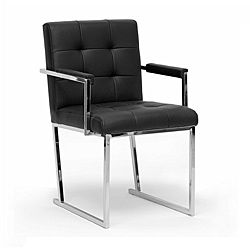 Collins Black Mid century Accent Chair