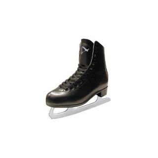 Mens American Leather Lined Figure Skate   Black (13)