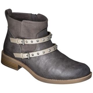 Womens Mossimo Supply Co. Katrina Ankle Boots   Grey 8