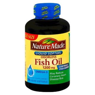 Nature Made Odorless Fish Oil Dietary Supplement   150 Count