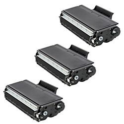 Brother Tn650 Compatible Black Toner Cartridges (set Of 3)
