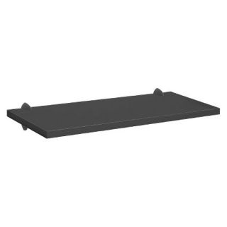 Wall Shelf Black Sumo Shelf With Black Ara Supports   32W x 16D