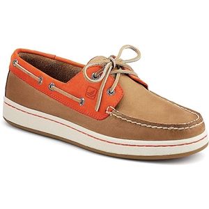 Sperry Top Sider Mens Sperry Cup 2 Eye Tan Orange Shoes, Size 12 M   1049881