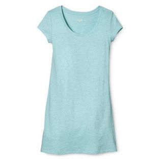 Mossimo Supply Co. Juniors T Shirt Dress   Aqua L(11 13)