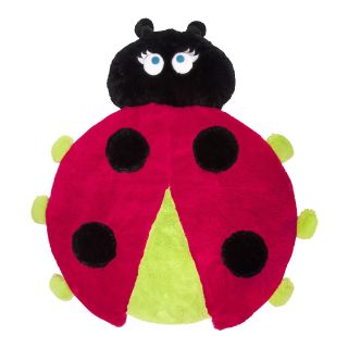 Sozo Ladybug Cuddle Mat, Red/Black