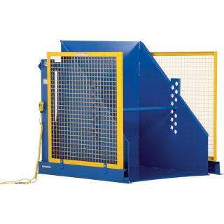 Vestil Hydraulic Box Dumper   6000 lb. Capacity, 36 Inch Dump Height, Model HBD 